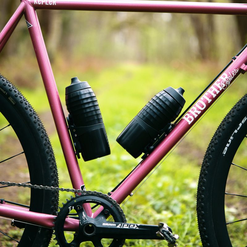 Фляга 0,6 Fidlock TWIST X KEEGO BOTTLE 600 + BIKE BASE Dark Matter фото 3
