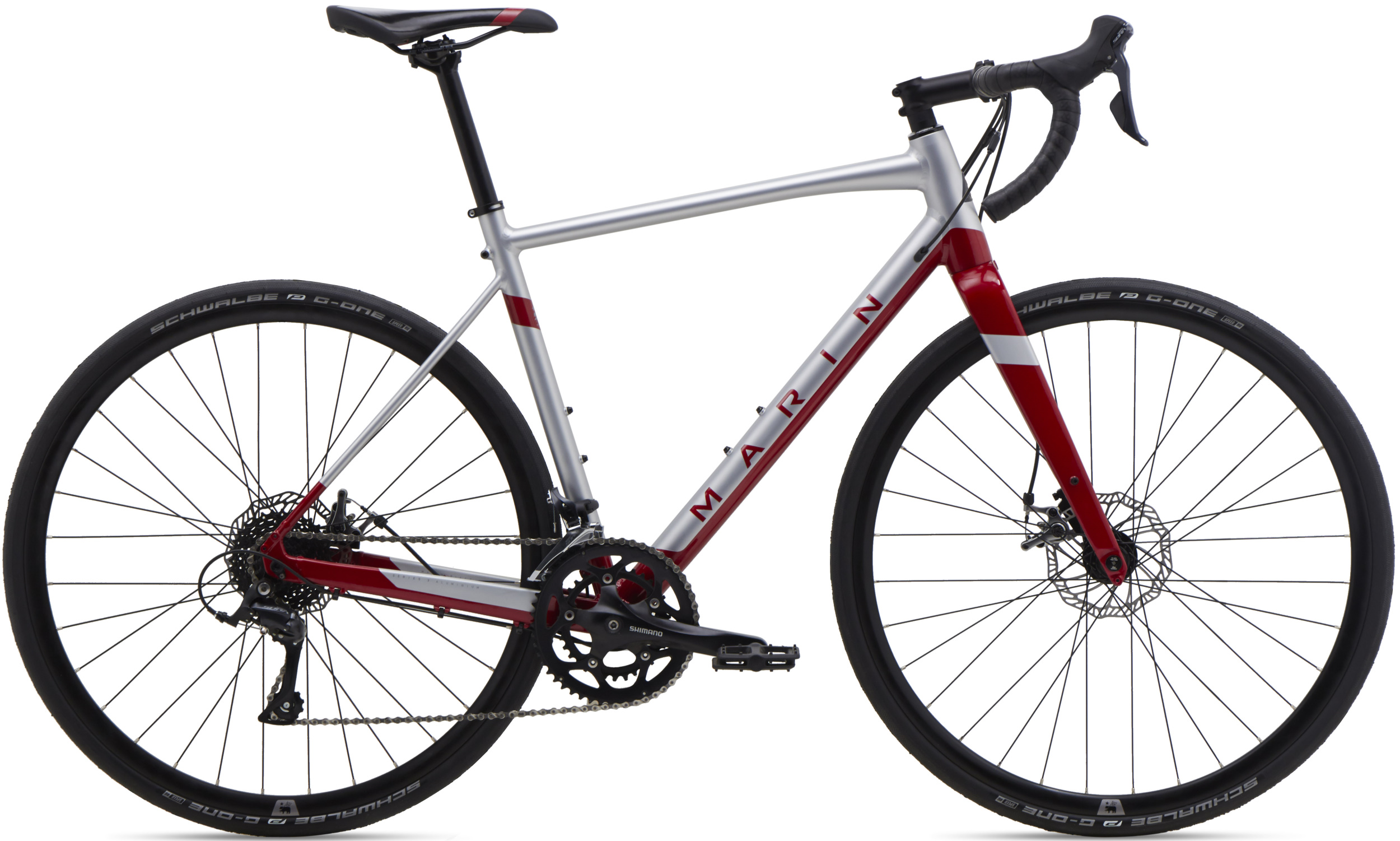 Велосипед 28" Marin GESTALT 1 рама - 56см Silver/Red A0 фото 