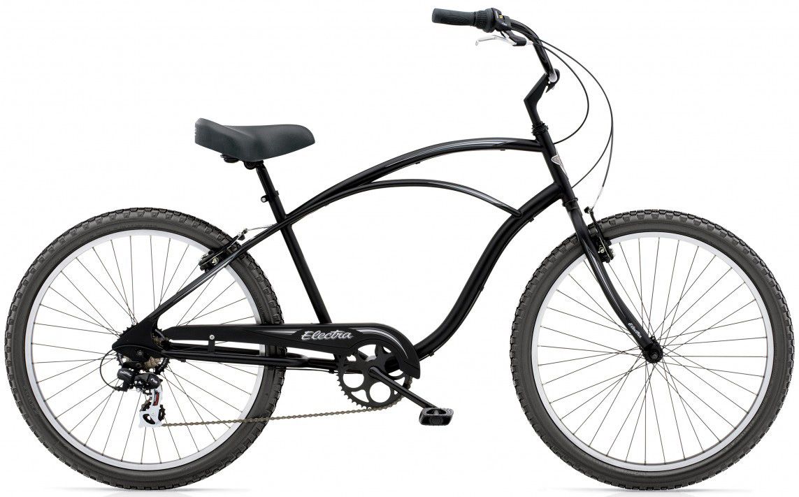 Велосипед 26" Electra Cruiser 7D Men's Black satin фото 