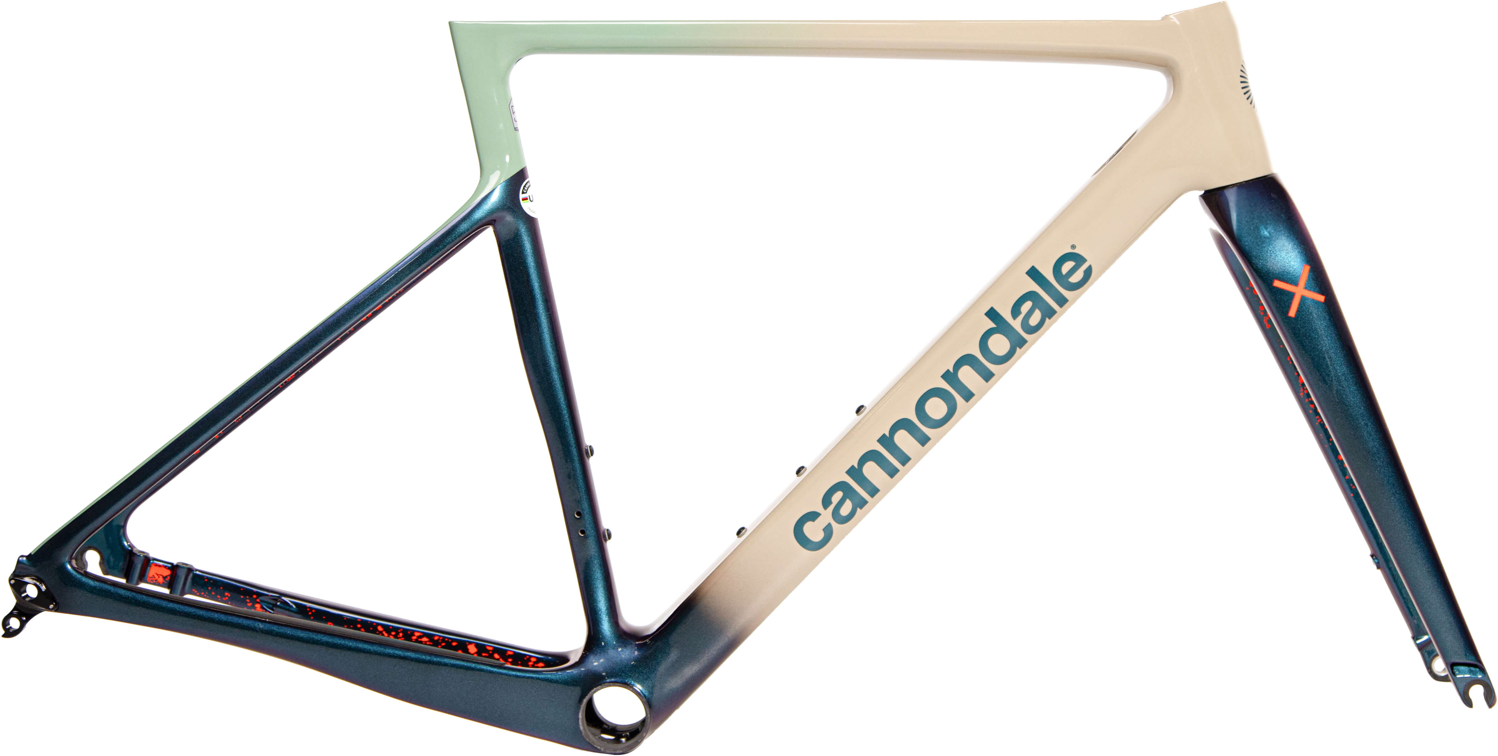 Рама 28" Cannondale SUPERSIX EVO CX рама - 56см 2025 QSD фото 