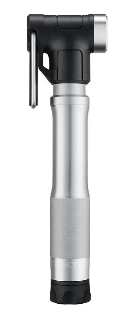 Мінінасос Crankbrothers STERLING S, алюмінієвий, smart head, 100 psi / 7 bar, сріблястий фото 