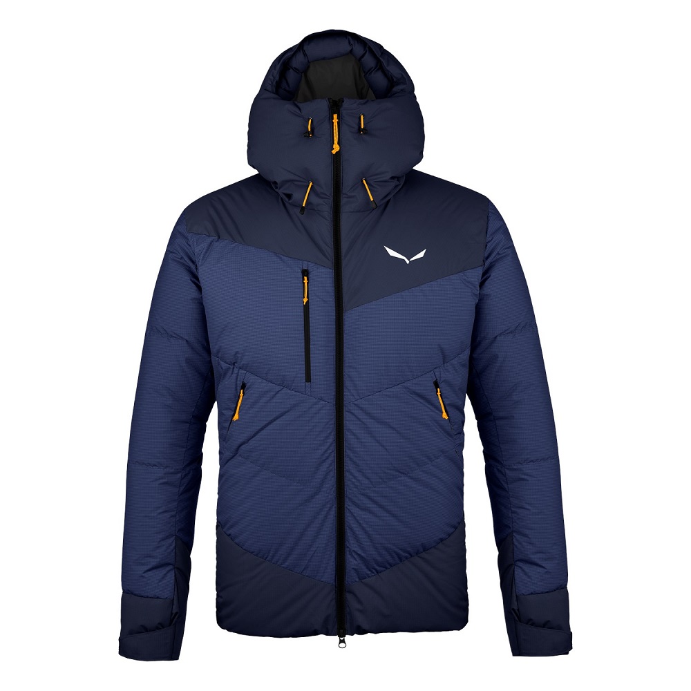 Куртка Salewa ORTLES HEAVY2 PTX/RDS DWN M JKT 27625 3961 мужская, размер 50/L, синяя фото 