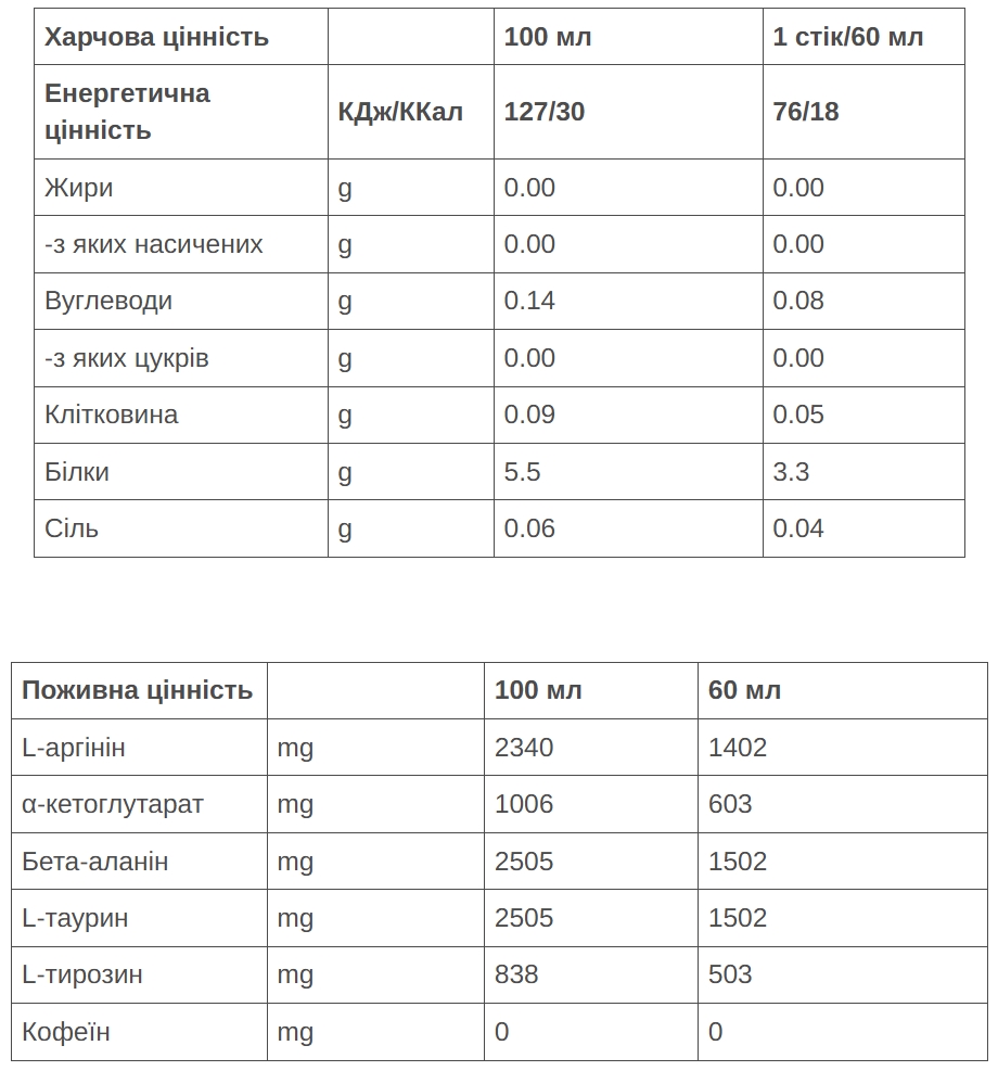 Гель 226ERS Energy Shot ZERO без кофеина синяя энергия 60г фото 2