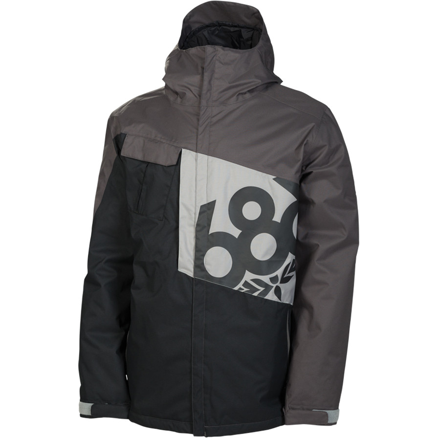 Куртка 686 Mannual Iconic Insulated муж. M, Gunmetal Colorblock фото 