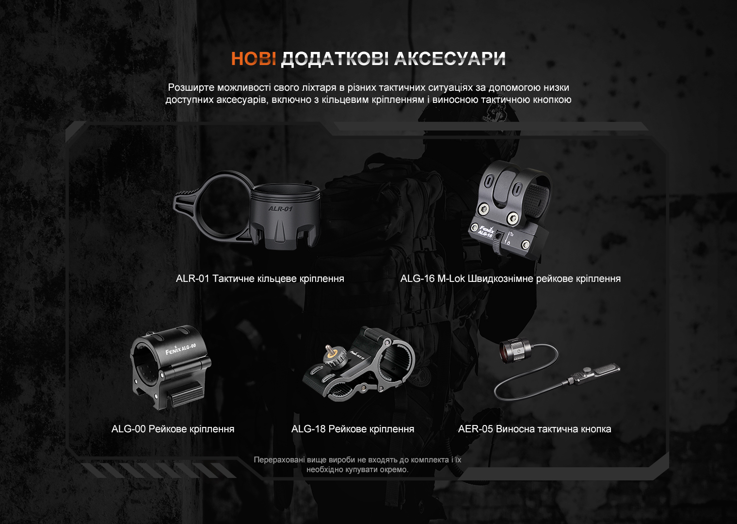 Фонарь тактический Fenix TK20R UE, песочный фото 8