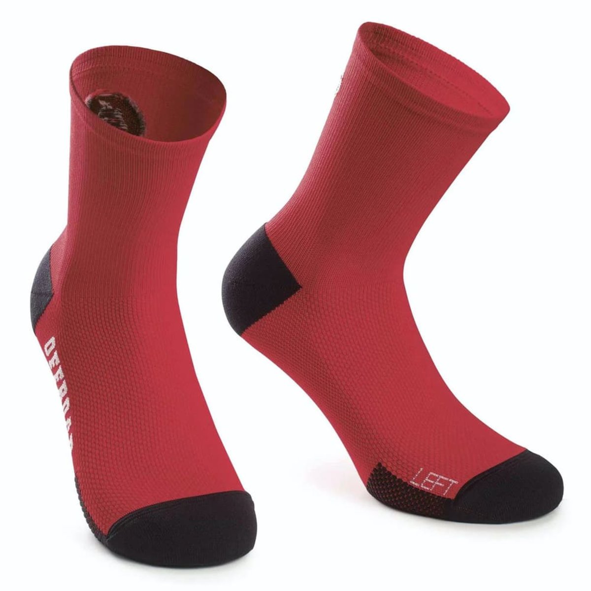 Шкарпетки ASSOS XC Socks Rodo Red, червоні 0/35-38 фото 