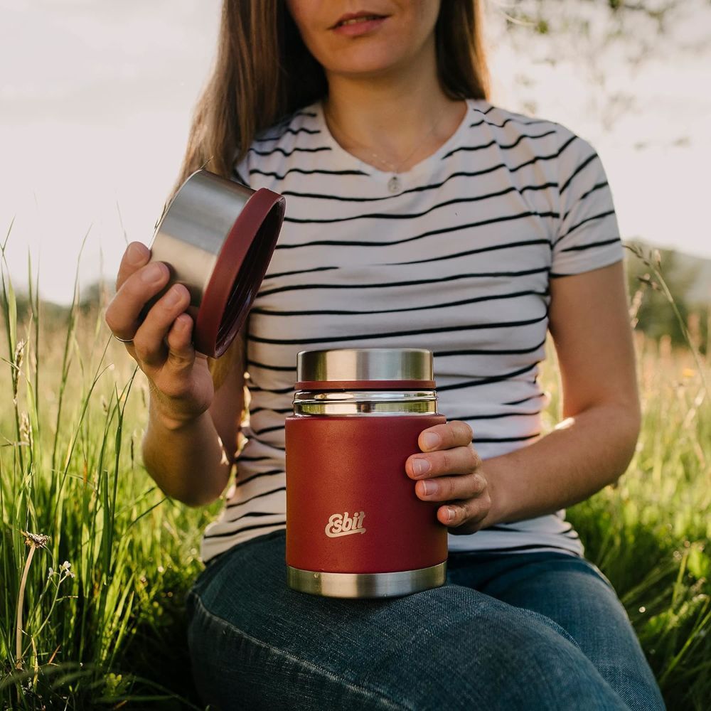 Термос для їжі Esbit FJ1000SC-BR, 1 л, Burgundy Red фото 6