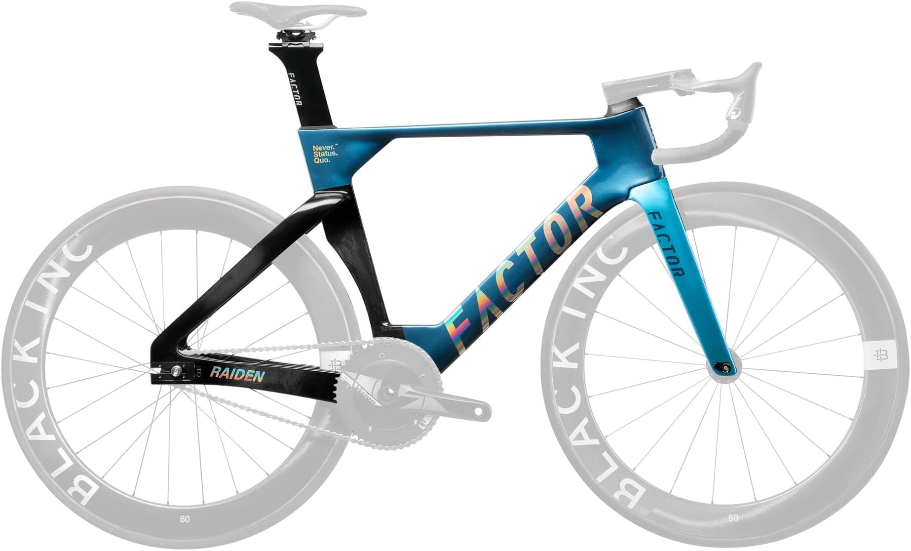 Рама 28" Factor TRACK RAIDEN рама - XS Blue фото 