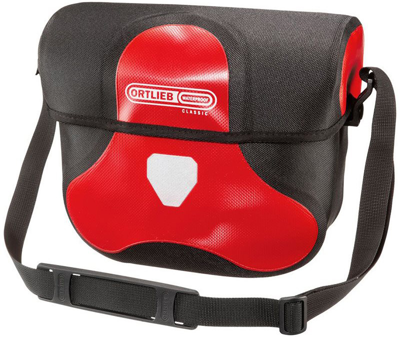 Гермосумка велосипедная Ortlieb Ultimate Six Classic red-black, 7 л фото 