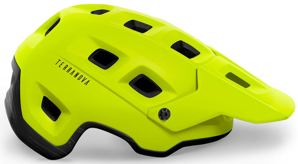 Шлем Met TERRANOVA CE размер M (56-58), lime green matt, зеленый лайм матовый фото 2