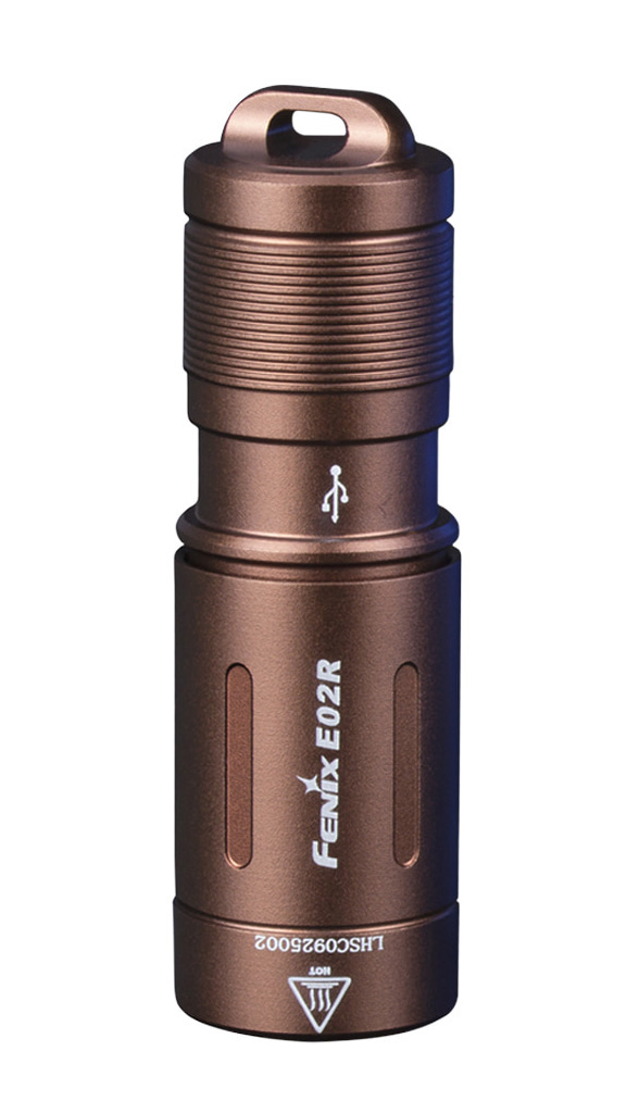 Ліхтар ручний Fenix E02R, бронзовий фото 