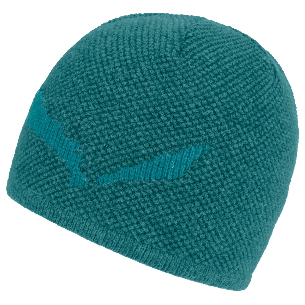 Шапка Salewa ORTLES WO BEANIE 25363 8731, розмір UNI58, синя фото 