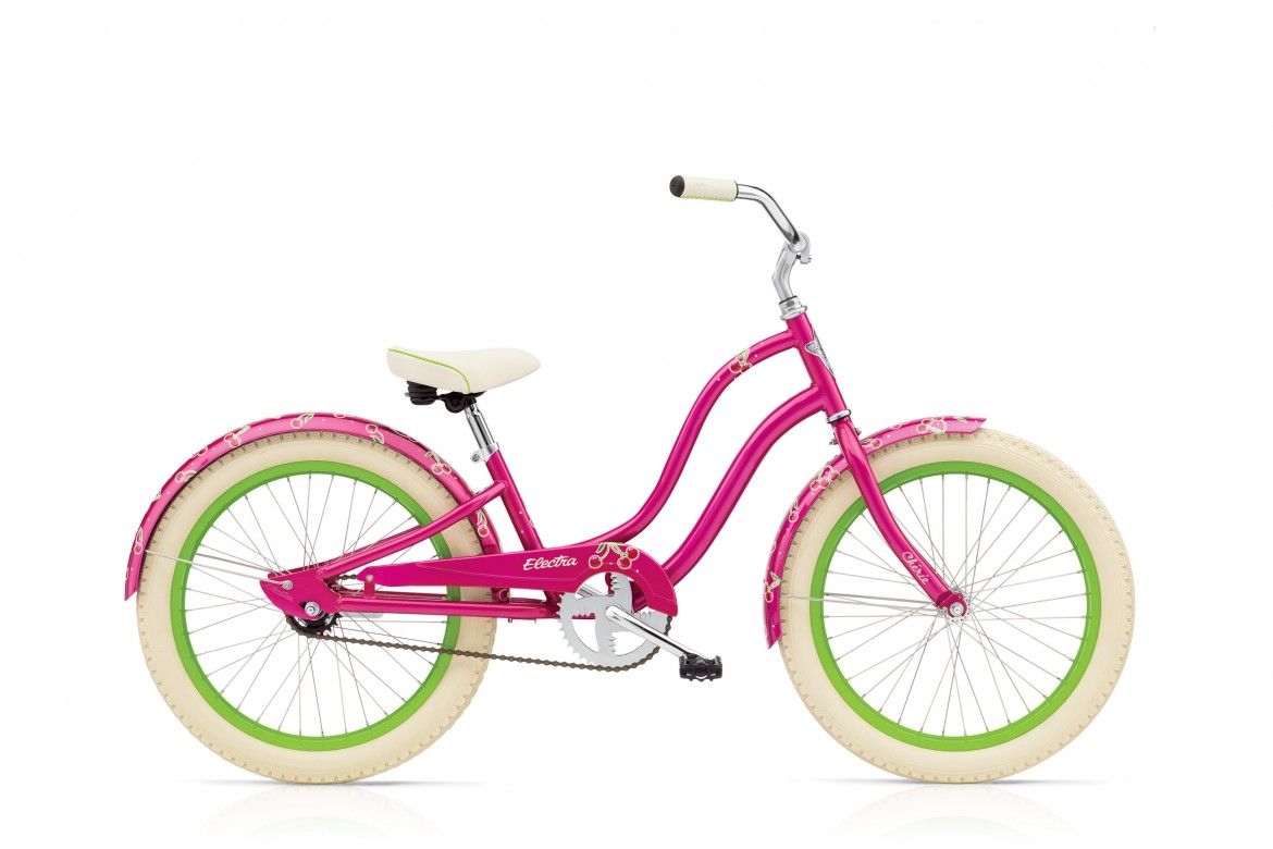 Велосипед 20" Electra Cherries 3i Kids Hot Pink girls фото 