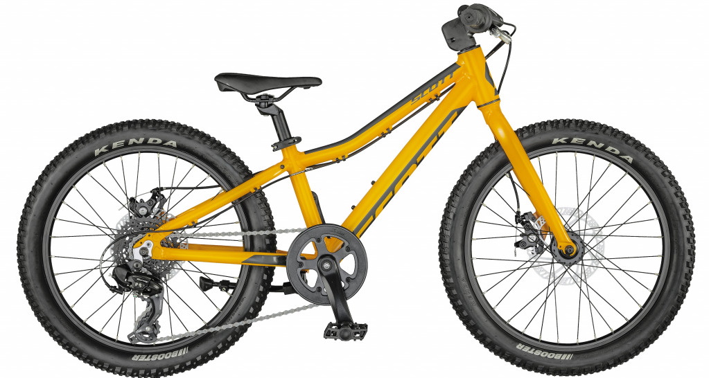 Велосипед 20" Scott SCALE 20 RIGID (CN) 2022 OS, оранжевый фото 