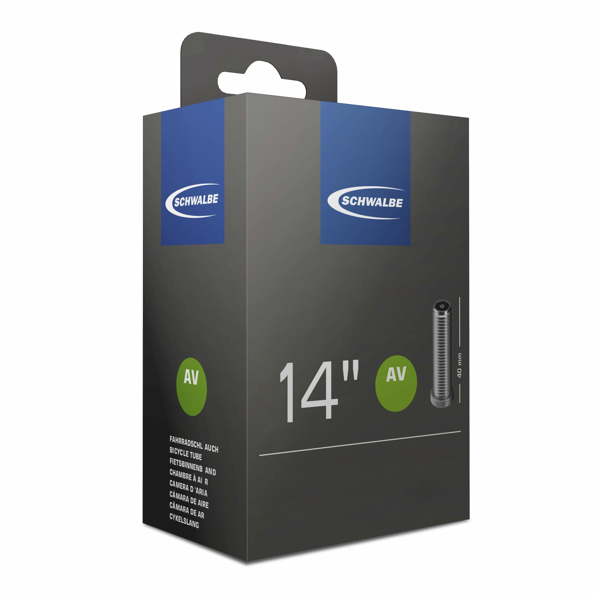 Камера 14" (47/60-254) Schwalbe AV2A 40мм EK фото 