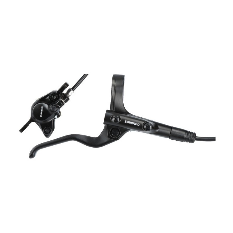 Тормоз дисковый гидравлический Shimano MT201, правая ручка, калипер, гидролиния 1700мм, задний фото 