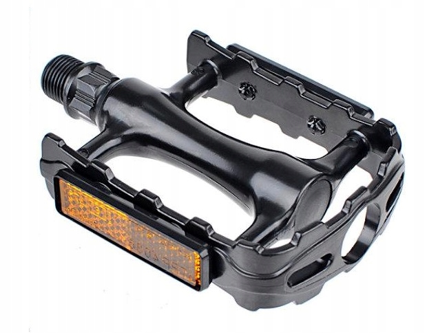 Педали VP VPE-465 MTB, подшипники скольжения EPB System, 7мм хроммолибден, ось 9/16" (размер 95х66мм) 290г фото 