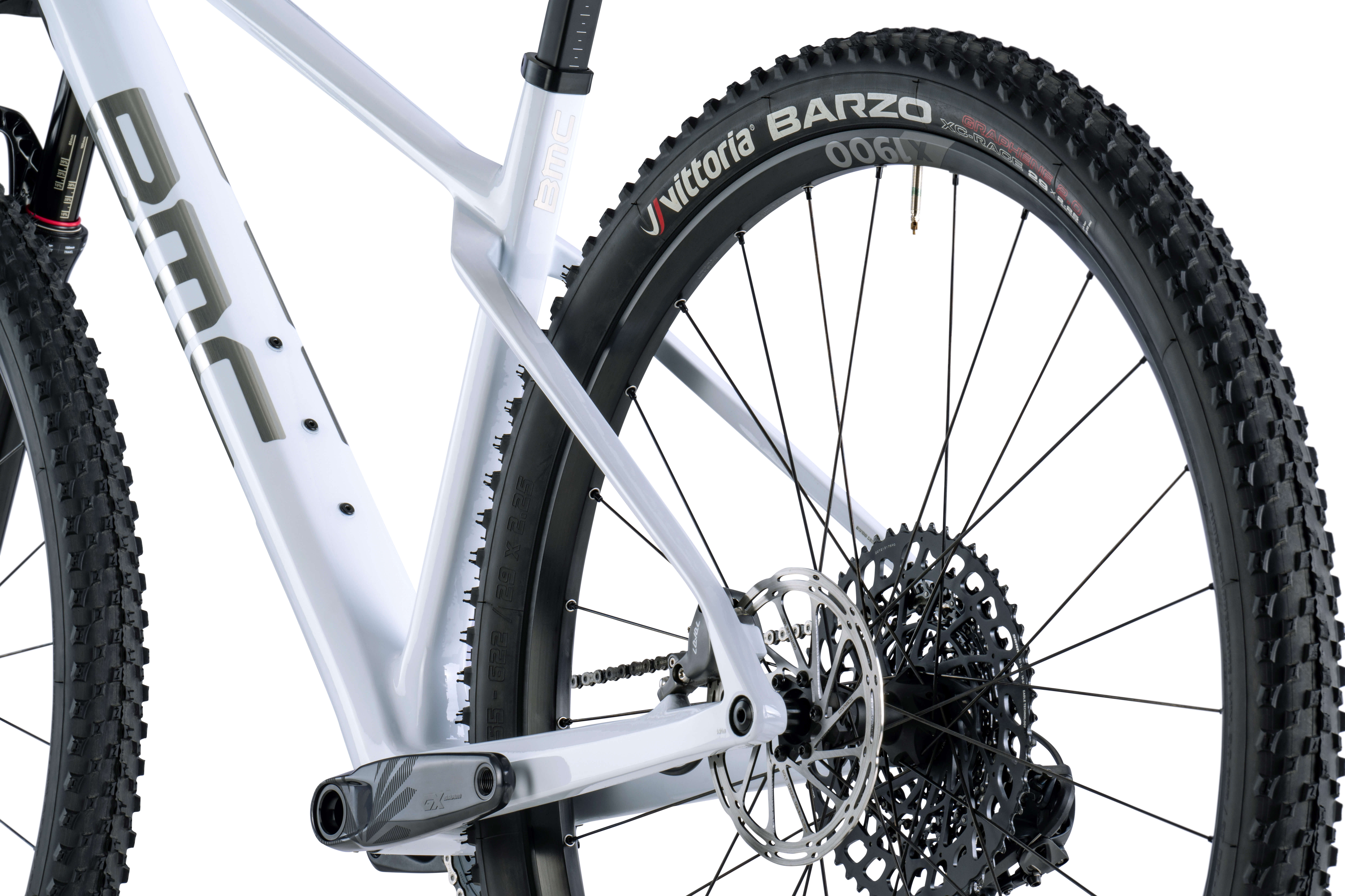 Велосипед 29" BMC TWOSTROKE 01 TWO рама - S wht bru bru A5 фото 9