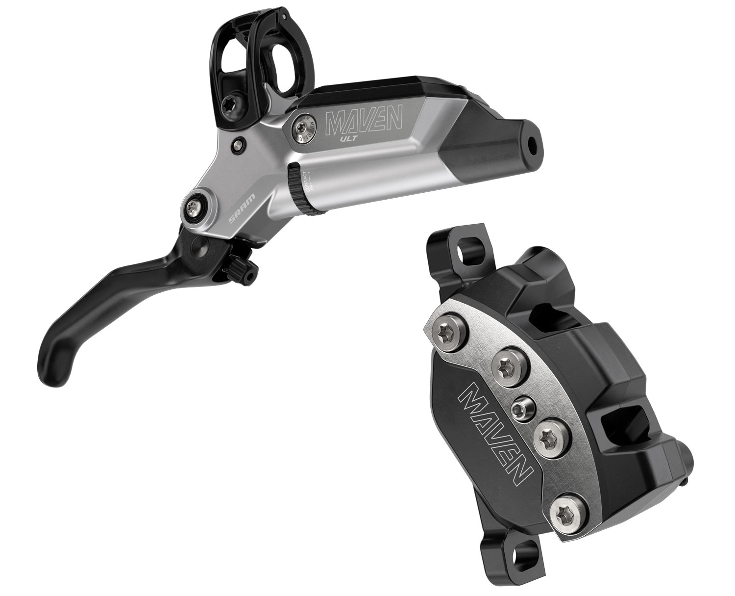 Гальмо дискове гідравлічне Sram MAVEN ULTIMATE Stealth, гідролінія 950 мм, переднє фото 