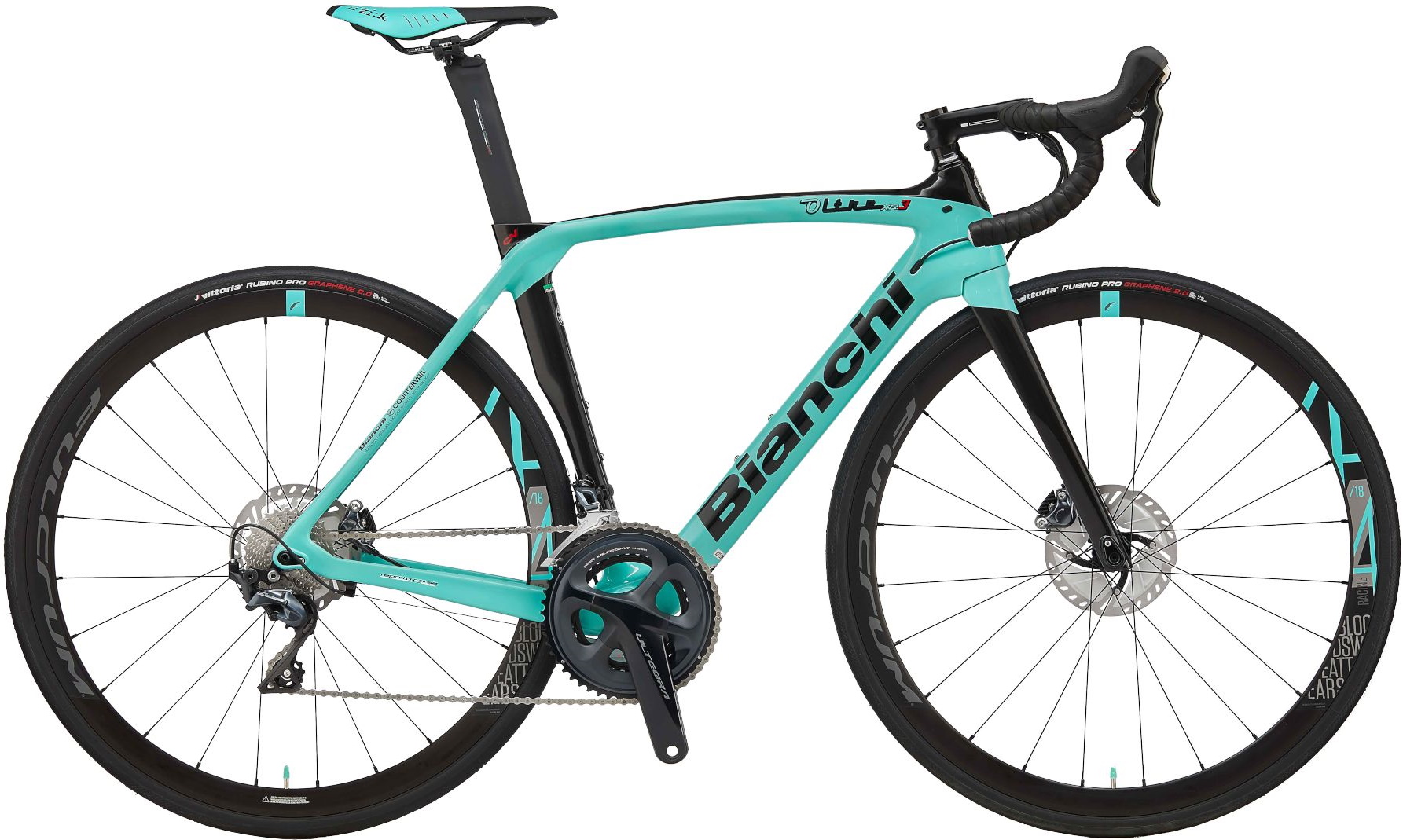 Велосипед 28" Bianchi OLTRE XR3 Ultegra рама - 55 см Celeste A1 фото 
