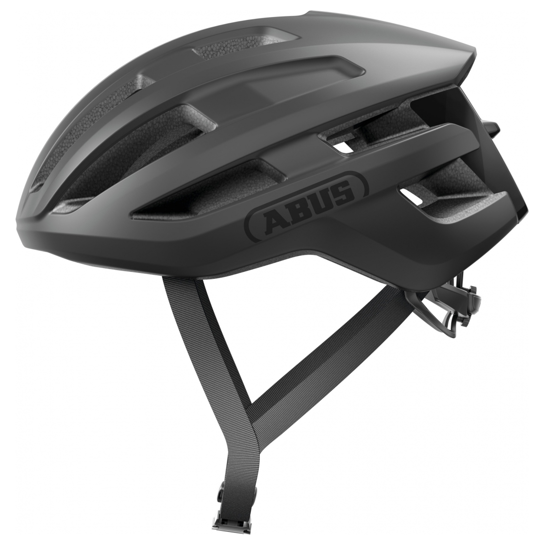 Шлем ABUS POWERDOME, размер M (54-58 см), Velvet Black, черный фото 