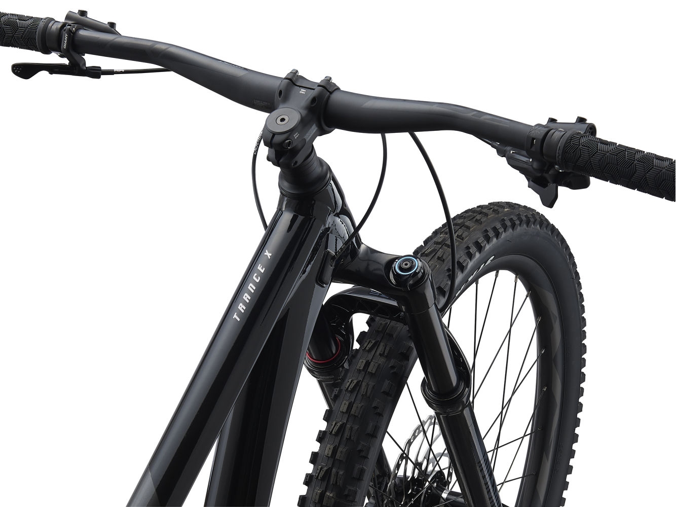 Велосипед 29" Giant TRANCE X 29 3 рама - M Black Chrome A1 фото 8