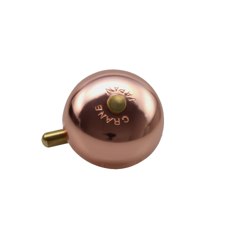 Дзвінок CRANE Mini Karen, Copper, 45 мм, латунь, топкеп фото 2