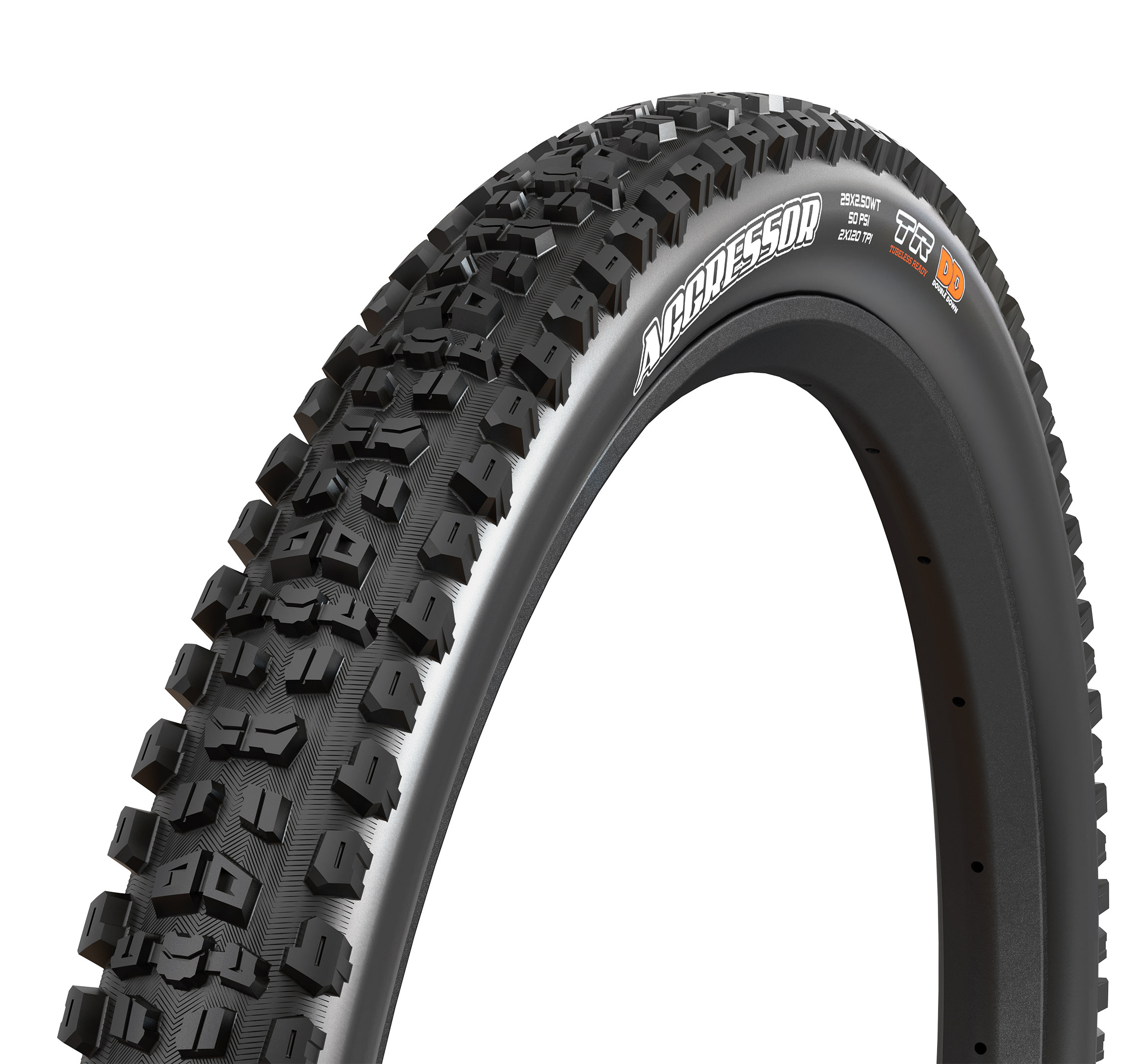 Покрышка 27.5x2.50WT Maxxis AGGRESSOR, 60TPI, Foldable, EXO/TR фото 