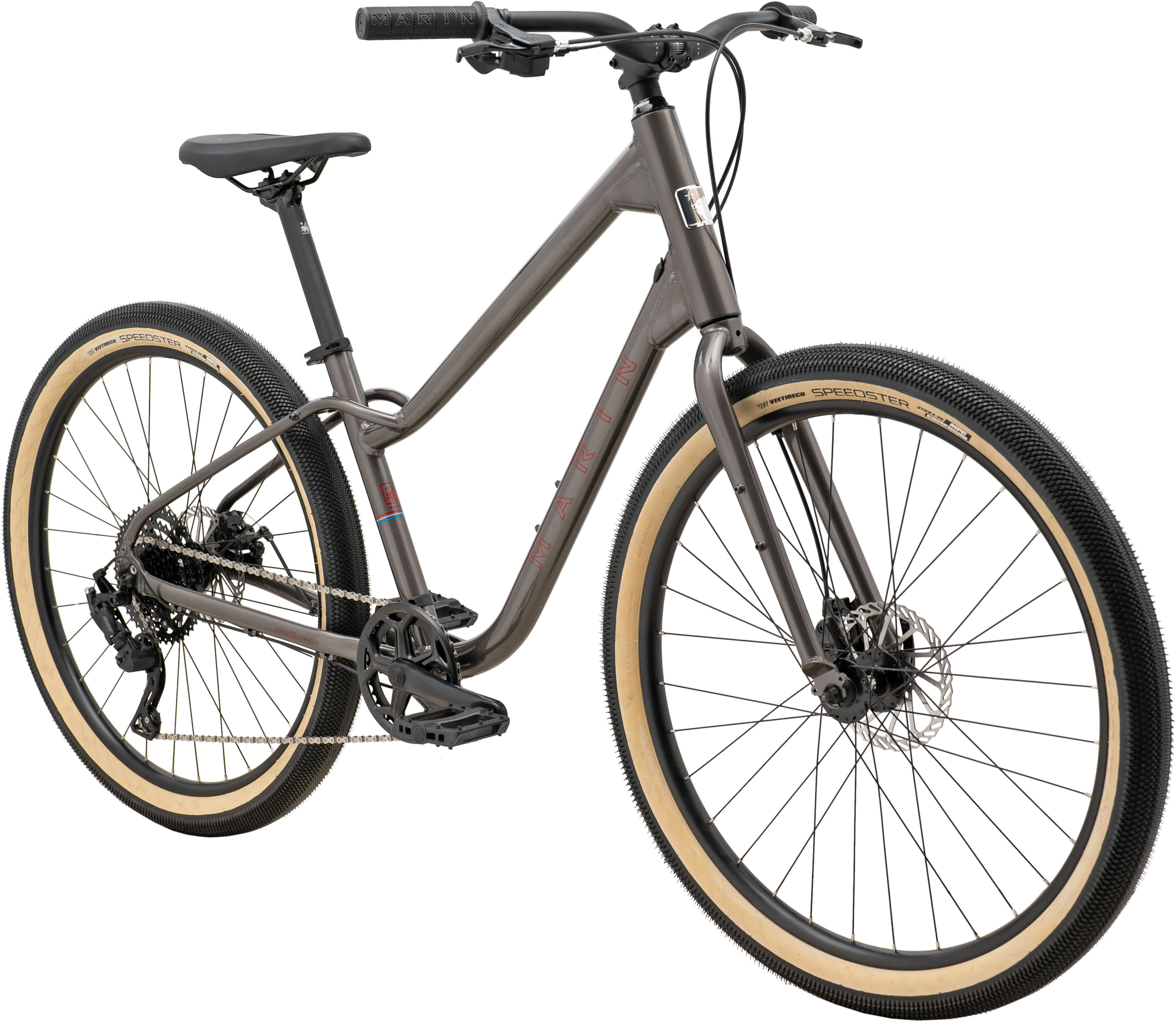 Велосипед 27,5" Marin Stinson 2 рама - XL Gloss Charcoal A5 фото 2