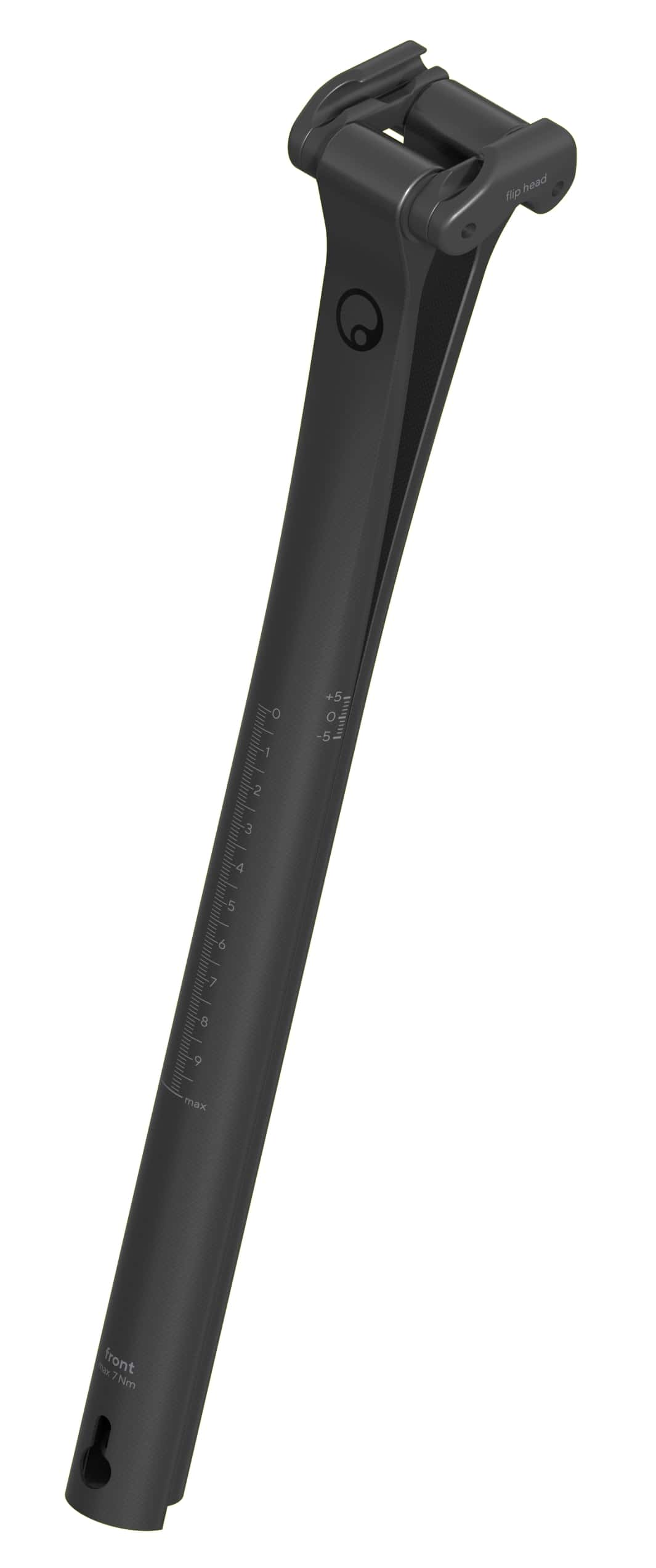 Подседельная труба Ergon CF Allroad Pro Carbon, 27,2x345 мм, карбон, черная фото 5