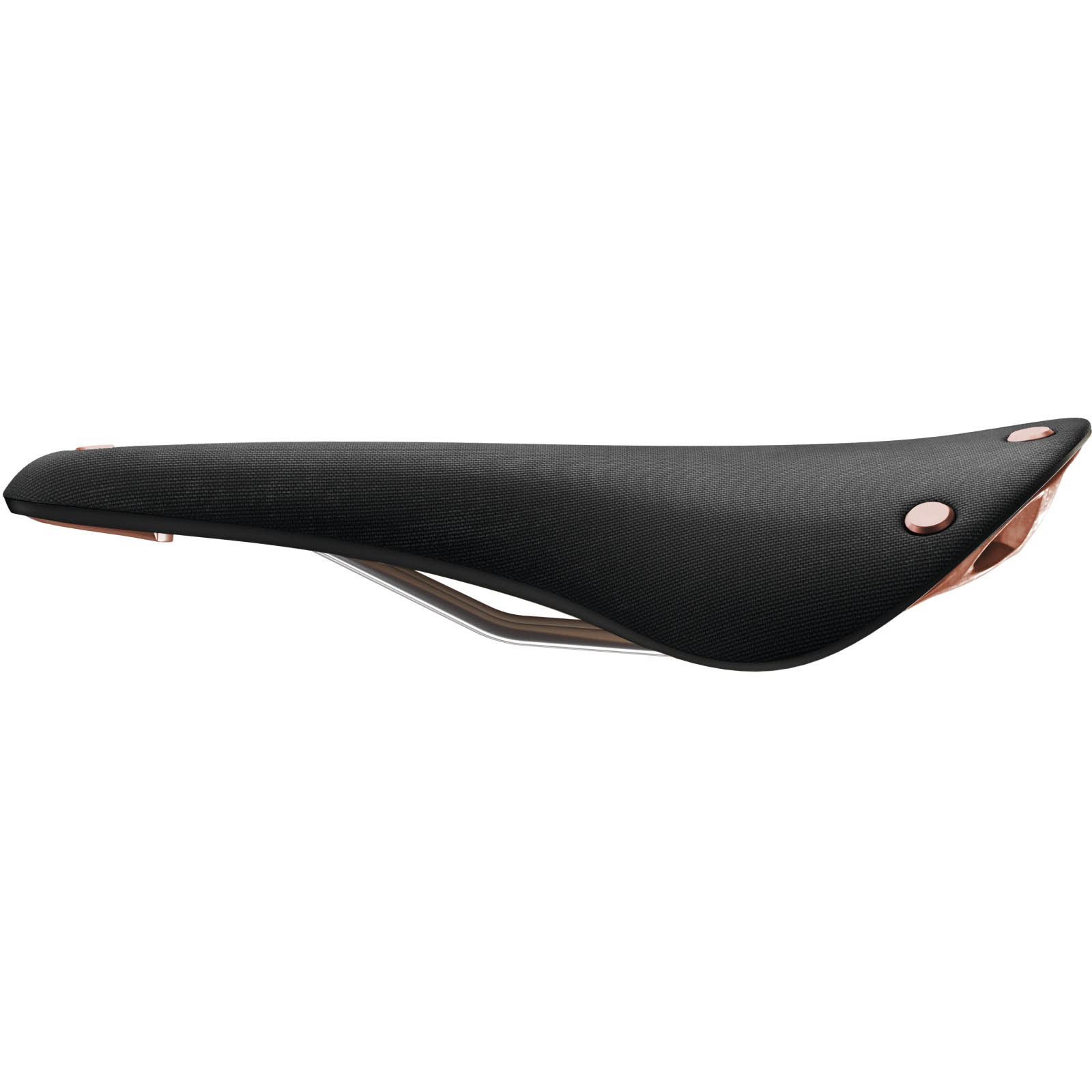 Сідло Brooks CAMBIUM C17 Special ORGANIC Black with Copper Riv фото 5