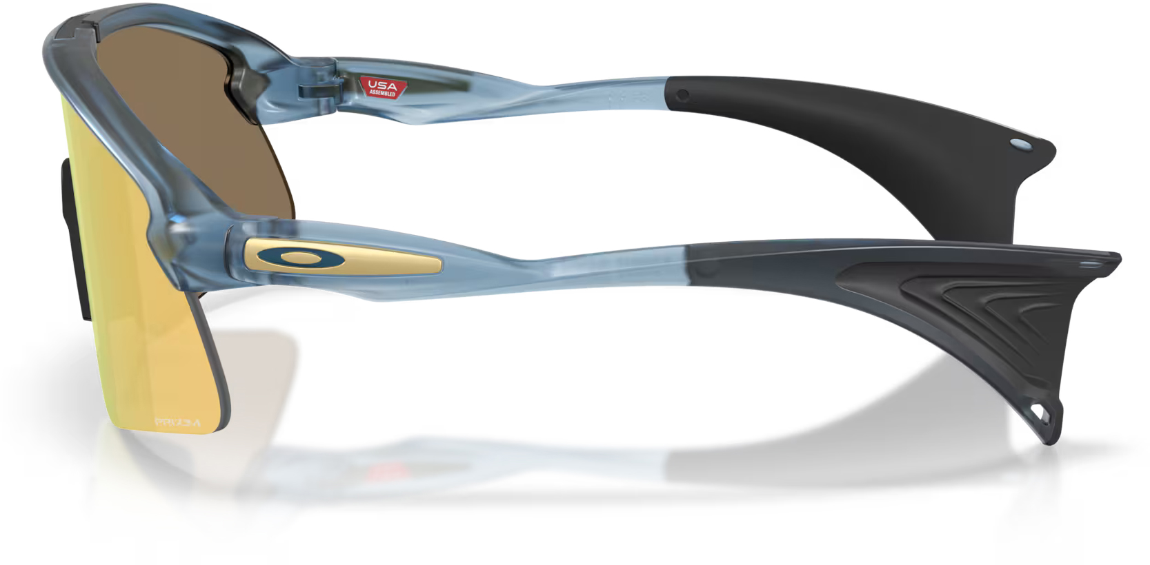 Окуляри Oakley STUNT DEVIL S Matte Transparent Abyss / Prizm 24K фото 3