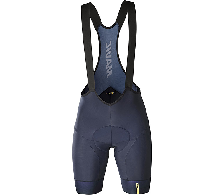 Велотруси Mavic ESSENTIAL BIB SHORT, з памперсом, чоловічі, на лямках, чорні, M фото 