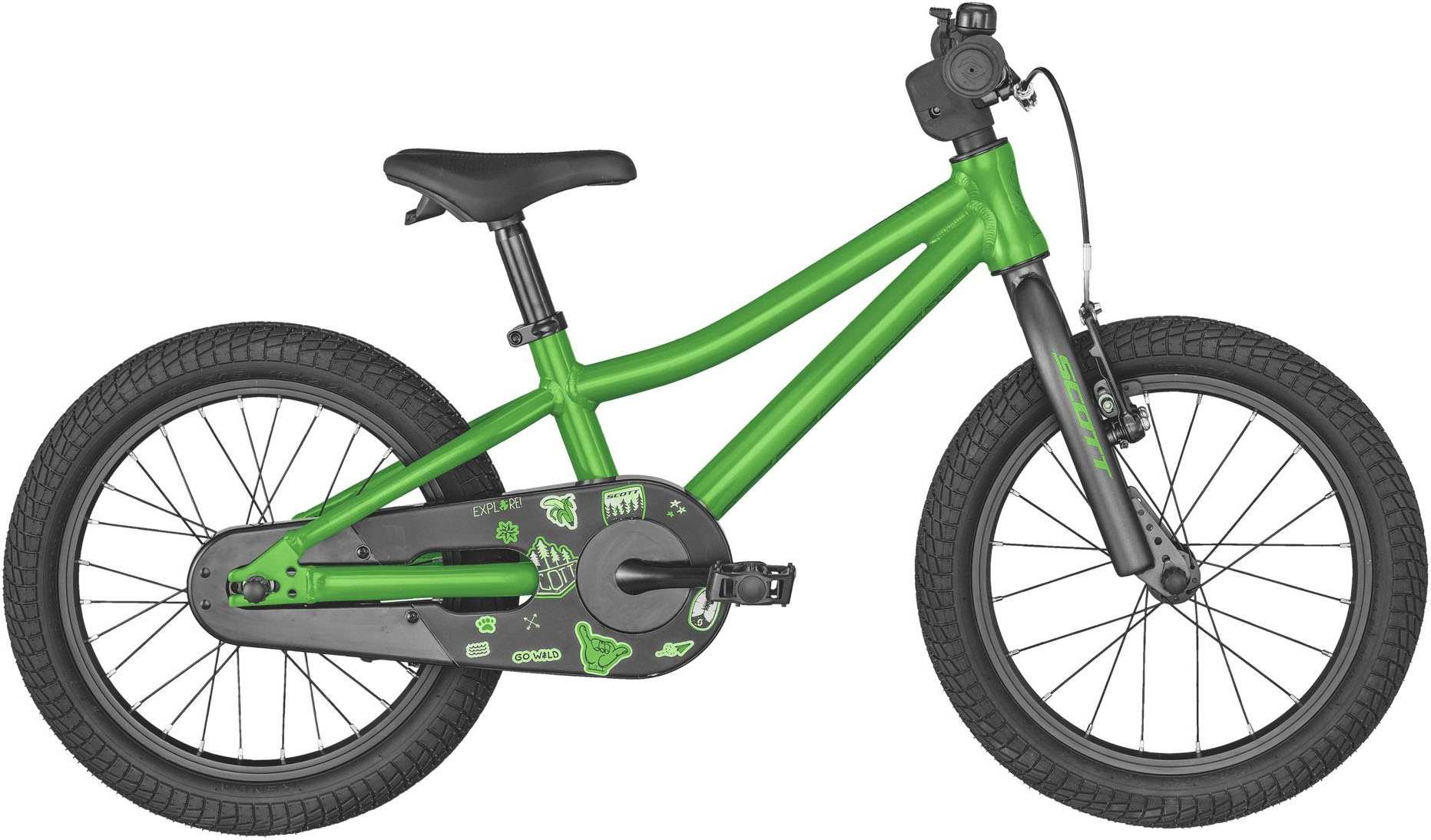 Велосипед 16" Scott ROXTER 16 2023 OS, зеленый