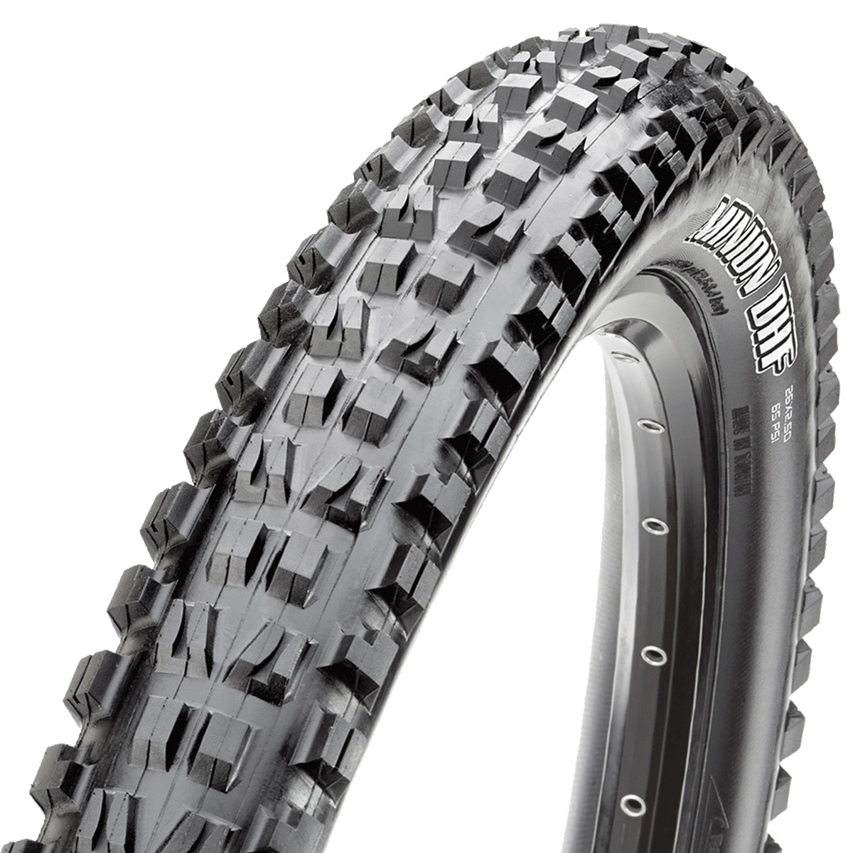 Покрышка 26x2.50 Maxxis MINION DHF, 60x2TPI, Wire, DH фото 