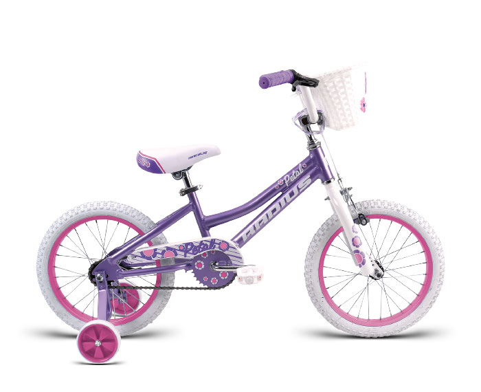 Велосипед 16" Radius Petal AL Gloss Lavender/Gloss White