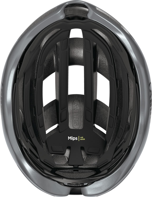Шлем ABUS AIRBREAKER 2.0 MIPS, размер M (54-58 см), Graphite Silver фото 7