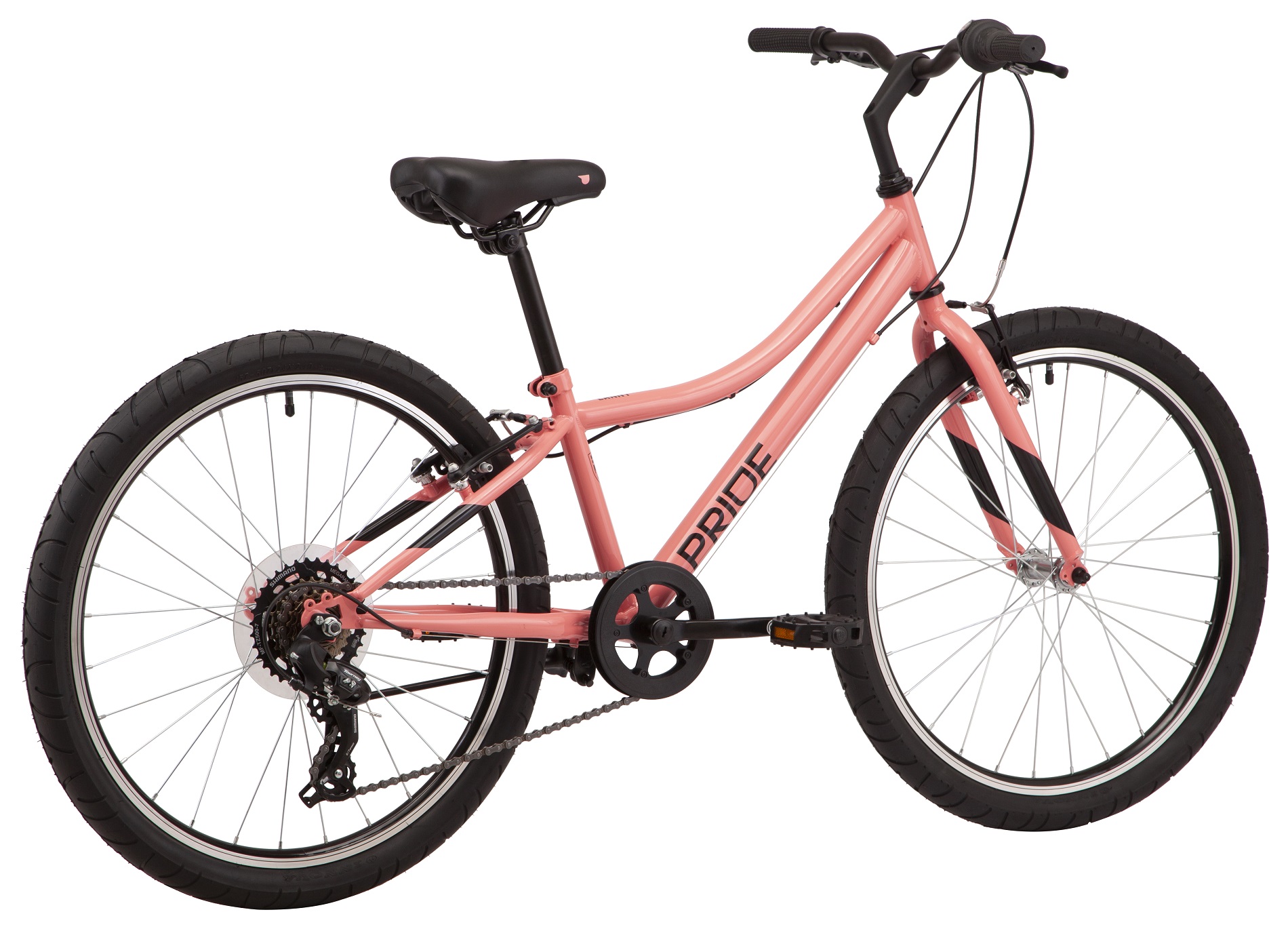 Велосипед 24" Pride LANNY 4.1 2022 рожевий фото 3
