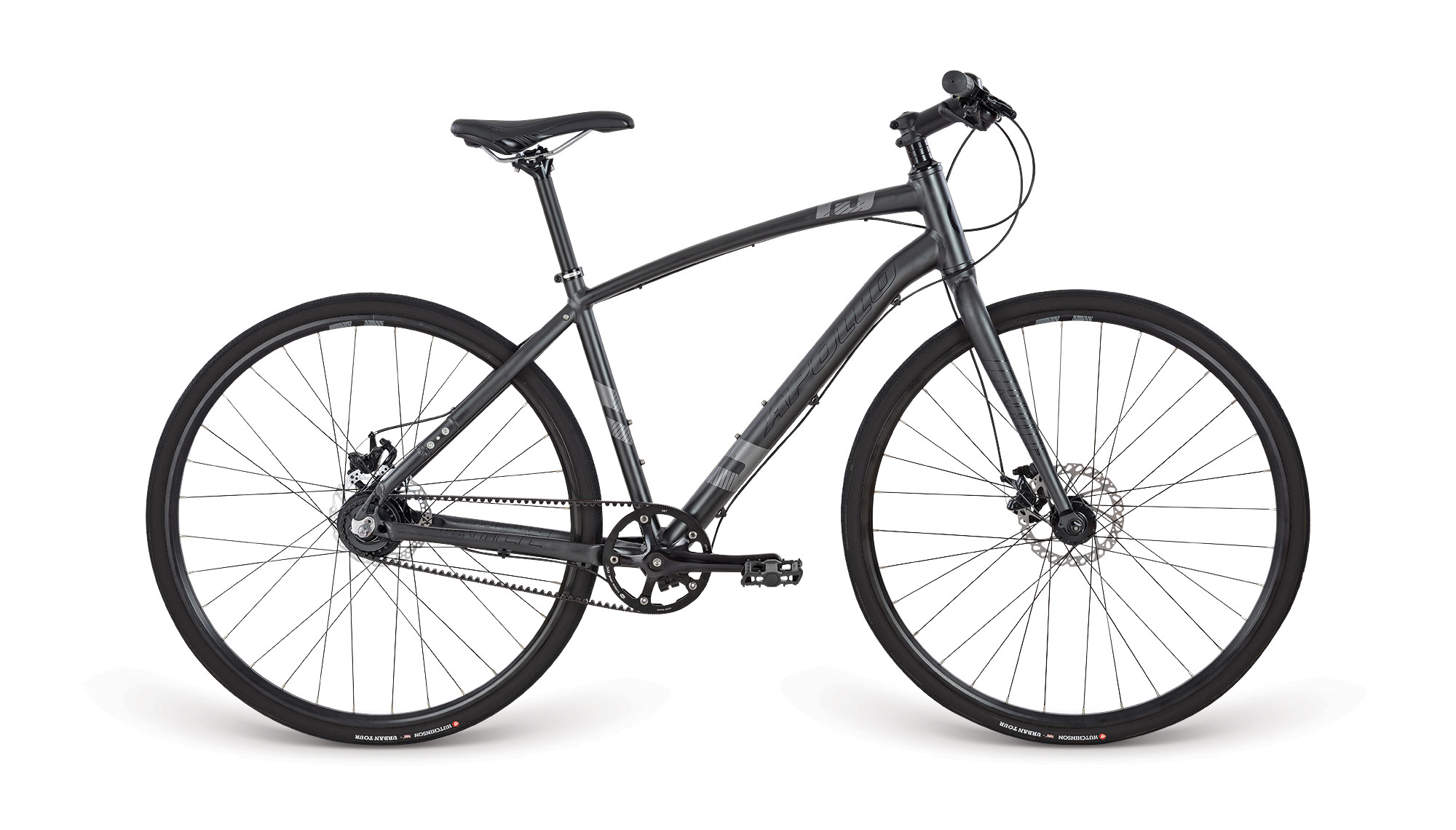 Велосипед 28" Apollo TRACE 45 рама - M matte Charcoal / gloss Black / matte Silver фото 1