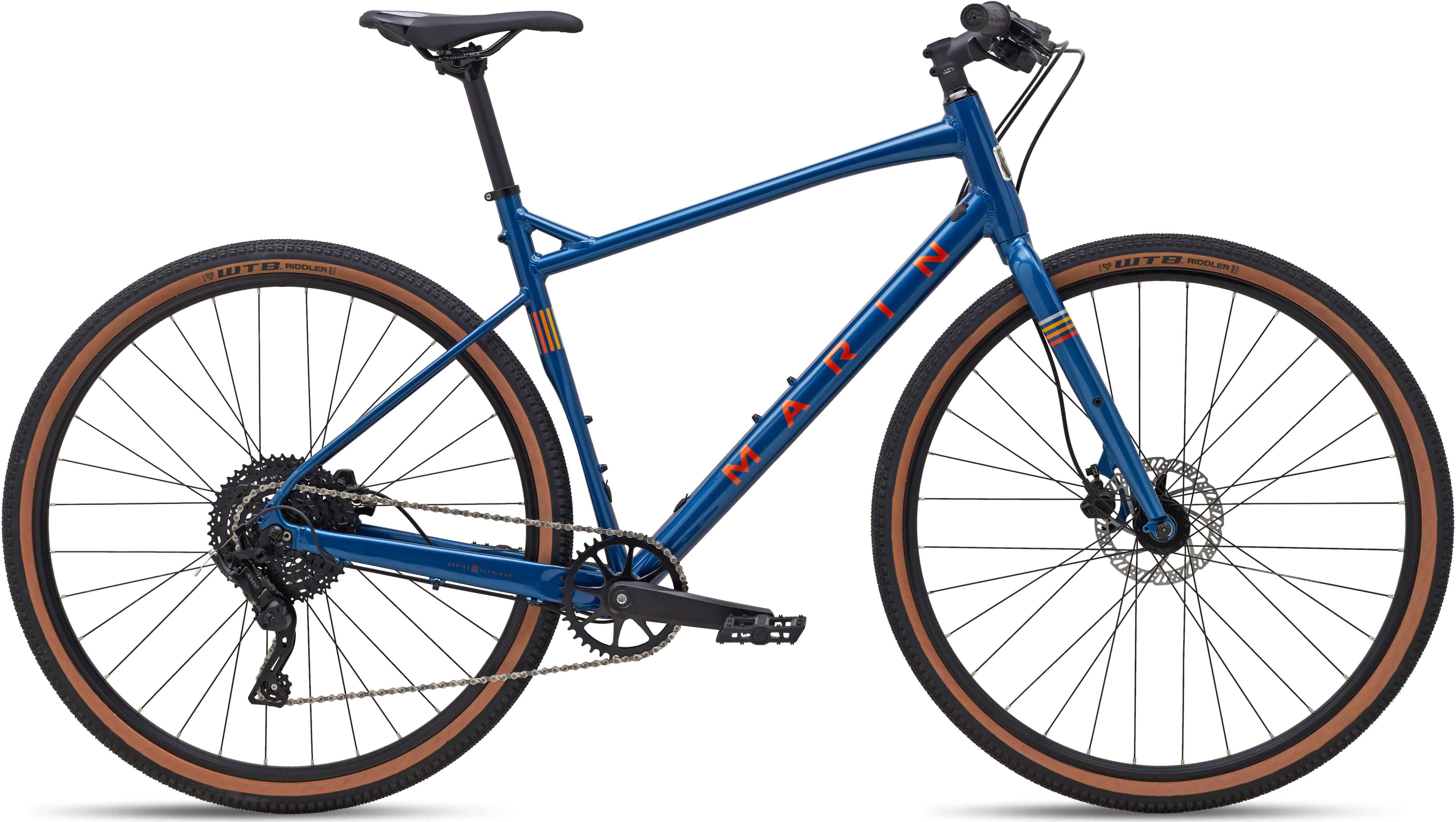 Велосипед 28" Marin DSX рама - M 2024 Gloss Blue/Orange фото 