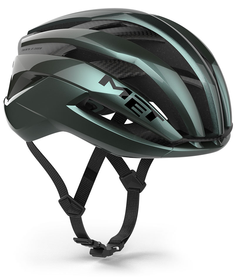 Шолом Met TRENTA 3K CARBON CE розмір M (56-58), Hyper Teal Glossy фото 