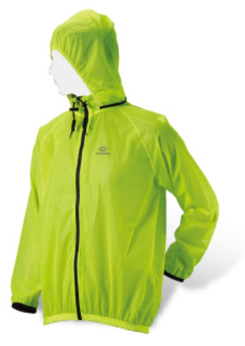 Куртка EXUSTAR CJK014, дождевик, размер M, салатовая фото 