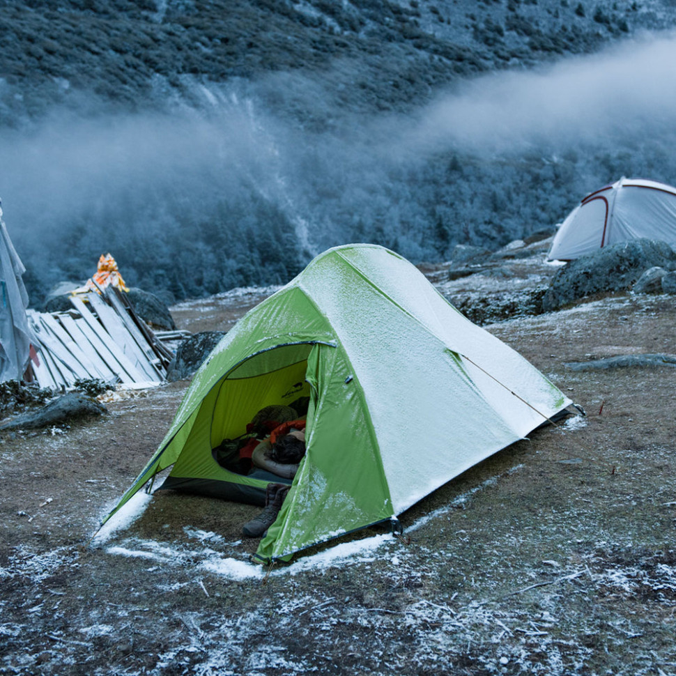 Намет одномісний Naturehike Cloud Up Base 1 CNK2450WS032, зелений фото 5