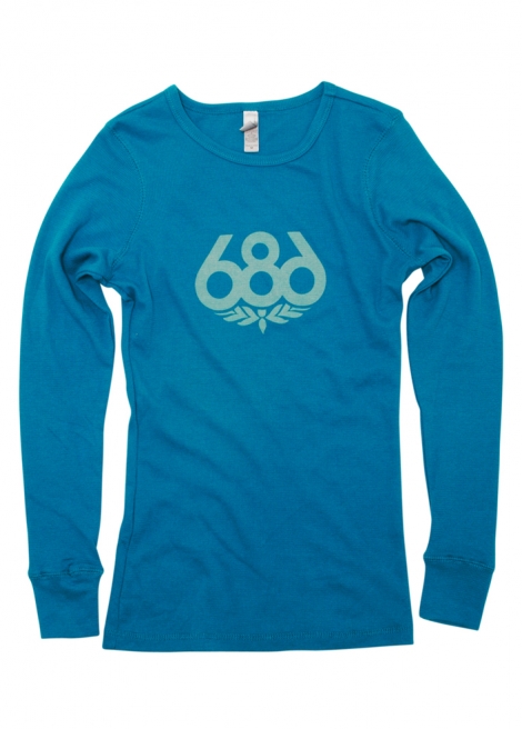 Кофта 686 Wmn's Wreath Thermal L/S жен. S, Teal фото 