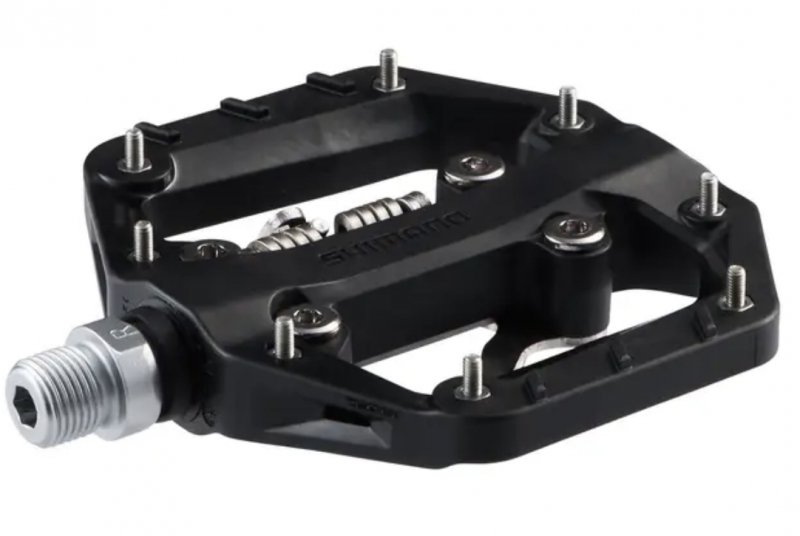 Педалі Shimano PD-EH510, односторонній механізм, чорні фото 1