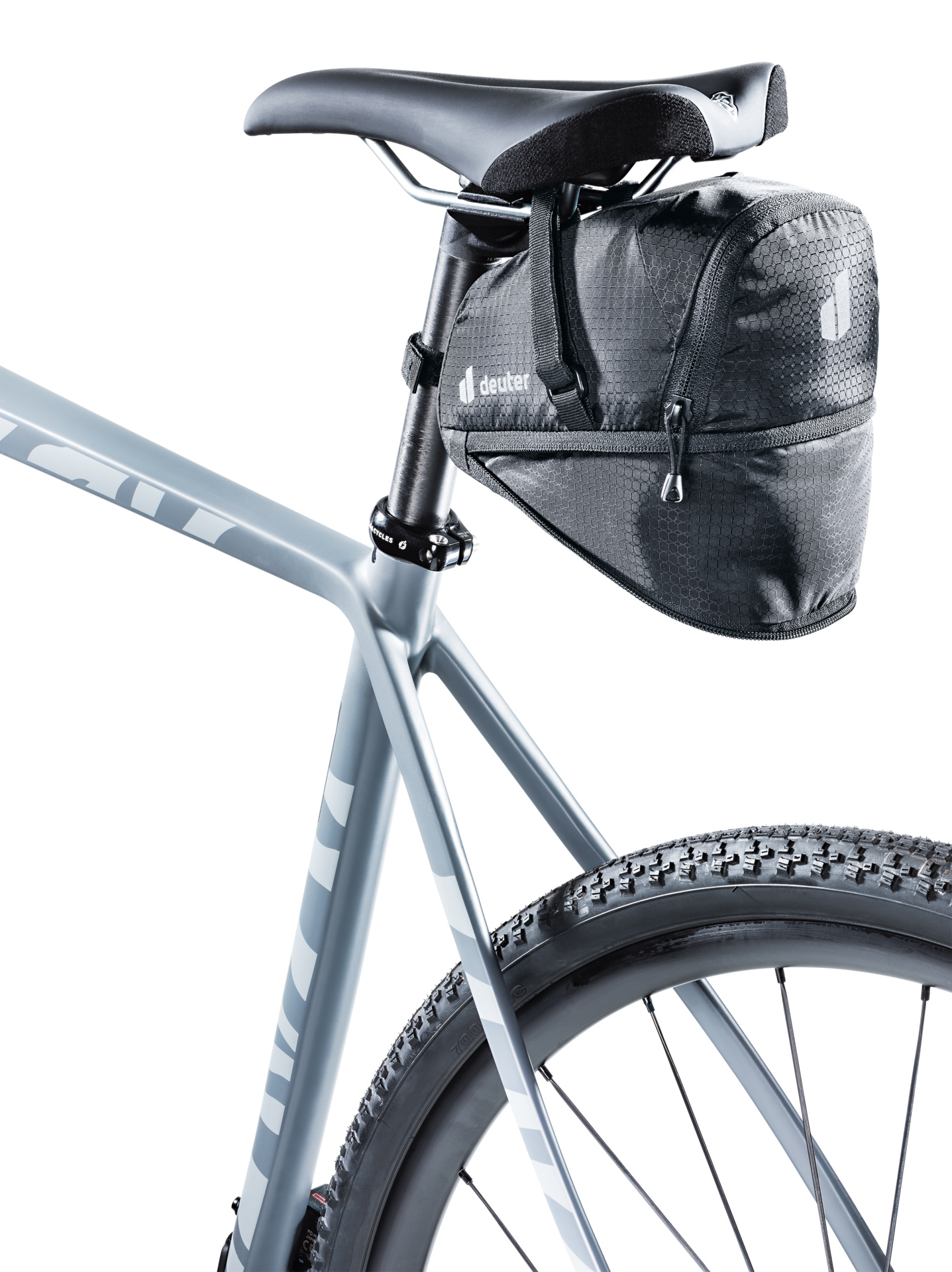 Сумка підсідельна DEUTER Bike Bag 1.1 + 0.3, чорна, 10x10x19 см, 80 г фото 3