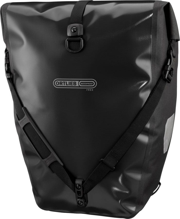 Гермосумка велосипедна Ortlieb Back-Roller Free black, 20 л  фото 