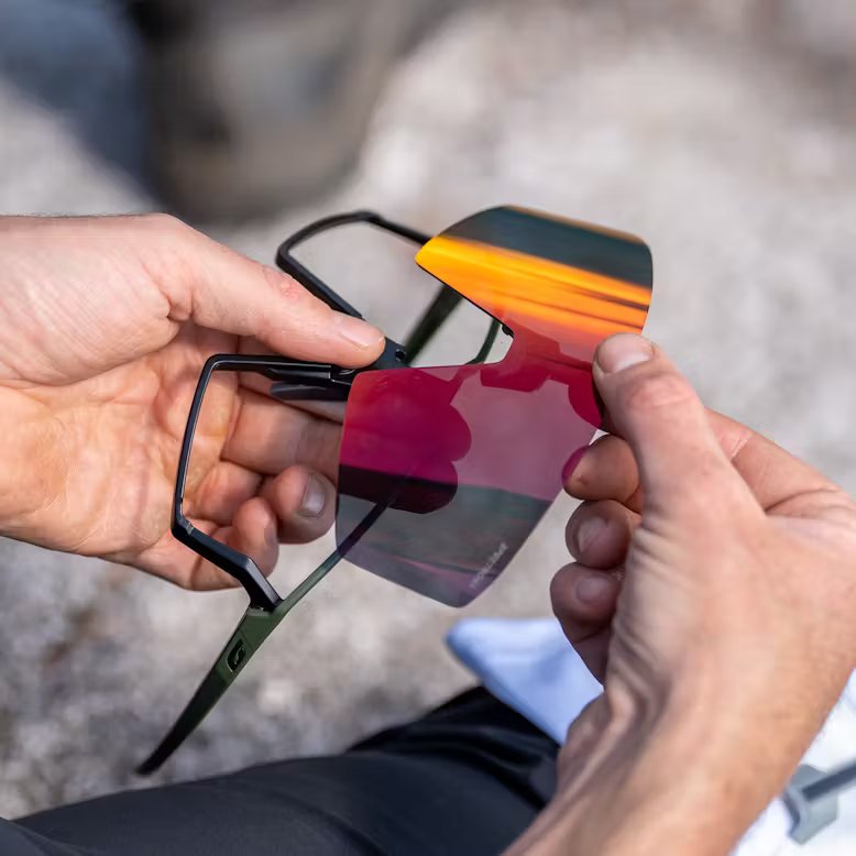 Окуляри Julbo EDGE SPECTRON HD 1, чорні, фіолетова лінза фото 6