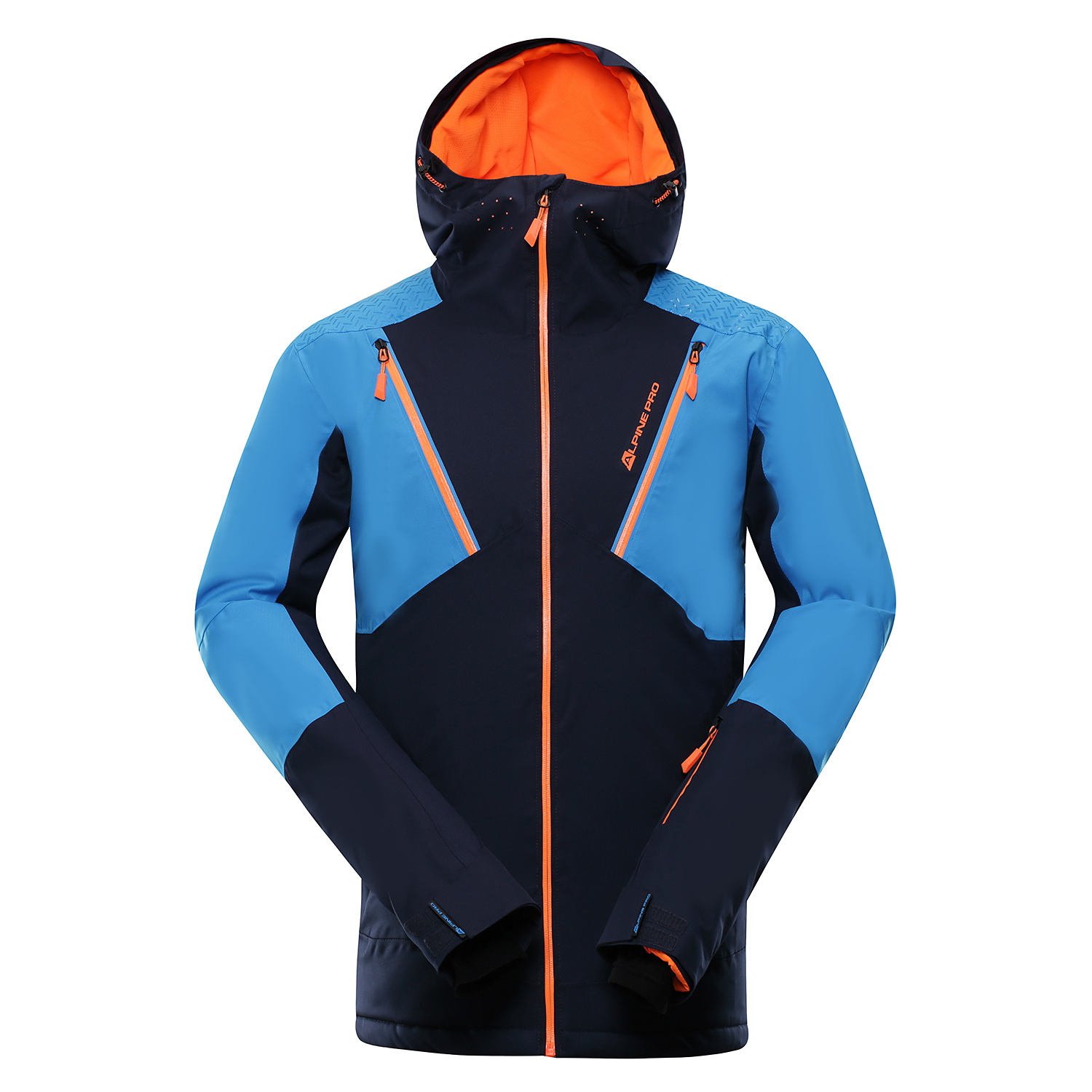 Куртка Alpine Pro MIKAER 3 MJCP368 602 чоловіча, розмір S, синя фото 
