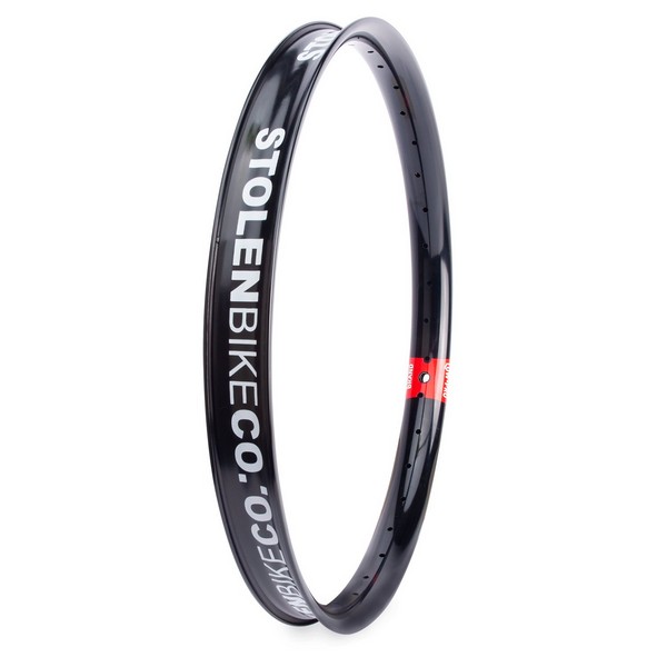 Обод 20" Stolen LOWPRO 36H ANODIZED BLACK (NO BRAKES) Black фото 